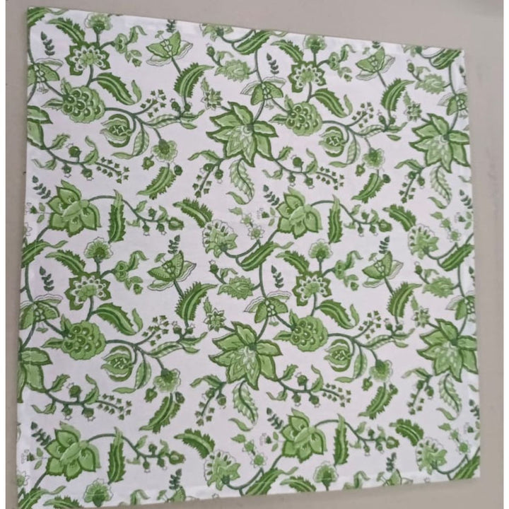 green christmas napkins