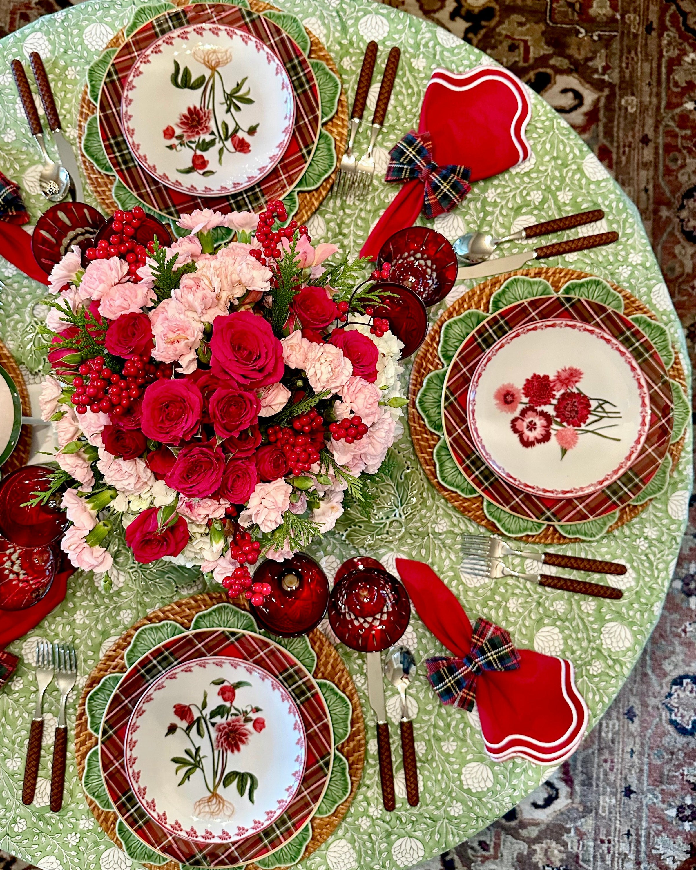 Christmas tablecloths