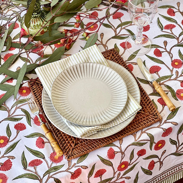 Red flowering gums tablecloth